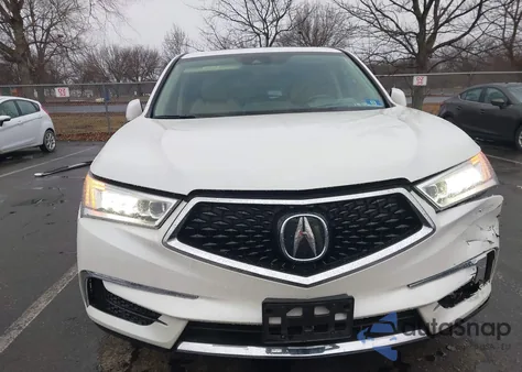 2017 Acura Mdx z USA, uszkodzony, nr VIN 5FRYD4H32HB004429